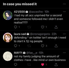Screenshot of my Twitter timeline